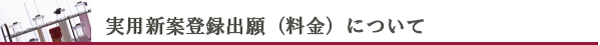 実用新案登録出願